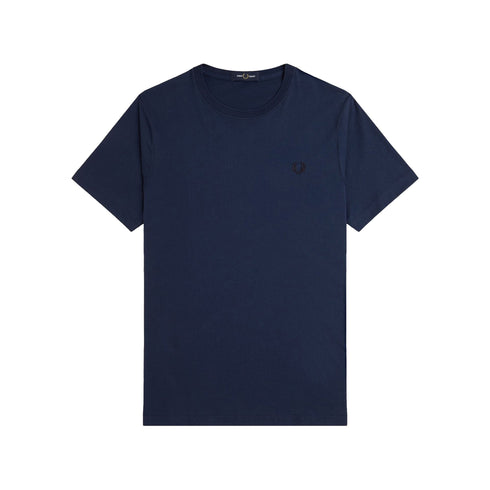 Fred Perry T-shirt T-shirt Uomo Crew Neck con ricamo S P25 - FRED PERRYM1600 - X86 - S - Francavilla Moda